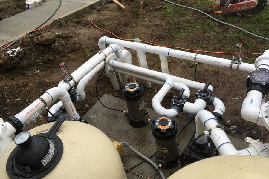 Line pressure testing